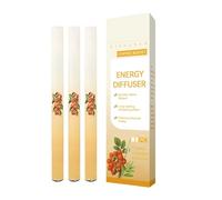 Upgraded Herbal Diffuser Pen, Mullein Inhaler for Lung Cleansing and Breathing Support, Portable Atomizing Air Freshener Leaf Aromatherapy Inhaler Sleep Support Melatonin Diffuser Pen-600 uses (3)