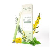 Upgraded Herbal Diffuser Pen | Mullein Inhaler for Lung Cleansing and Breathing Support | Portable Atomizing Air Freshener-600 uses