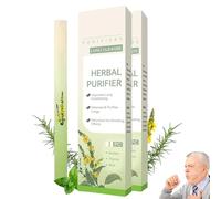 Upgraded Herbal Diffuser Pen, Mullein Inhaler for Lung Cleansing and Breathing Support, Portable Atomizing Air Freshener Leaf Aromatherapy Inhaler Fum Anxiety Melatonin Diffuser Pen-600uses (2PCS)