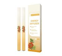 Upgraded Herbal Diffuser Pen, Mullein Inhaler for Lung Cleansing and Breathing Support, Portable Atomizing Air Freshener-600 uses (B 2PC)