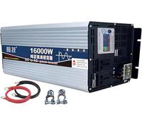 Upgraded High Power Pure Sine Wave Inverter 2200W/3000W/4000W/5000W/6000W/8000W/10000W/12000W/16000W Transformer 12V 24V 48V 60V 72V DC to 110V 220V 230V AC Car Voltage Converter(16000W,60Vto110V)