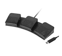 [Upgraded] iKKEGOL USB Triple Foot Pedal Optical Switch Control 3 Key Three Button Program Computer Keyboard Mouse Game Action HID