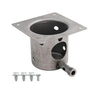 Upgraded Integrated for mold Fire Burn Pot for Wood Grills Upgraded(A)