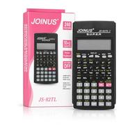 Upgraded JS-82TL -A Handheld Multi-Function 2-Line Display Digital LCD Scientific Calculator Programmable,Matrix School Secondary For Science Maths Stationary Calculater 240 Calculations Function (1)