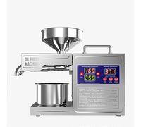 Upgraded Kitchen Oil Press Machine Electric Automatic Oil Press Propose Organic Oil Expeller for Coconut Flax Peanut Castor Perilla Seed Canola Cocoa Beans Sesame Home820W