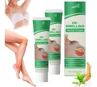 Upgraded Kubozn Lymphatic Detox Herbal Cream, Kubozn Lymphatic Cream, Natural Anti Swelling Creams for Legs, Reduce the Buildup of Fluid, Promotes Firmer Skin (2PCS)