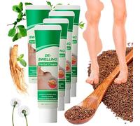 Upgraded Kubozn Lymphatic Detox Herbal Cream, Kubozn Lymphatic Cream, Natural Anti Swelling Creams for Legs, Reduce The Buildup of Fluid, Promotes Firmer Skin (5PCS)