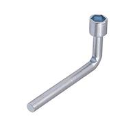 Upgraded L-shaped bevel spanner heavy duty wrench for repairing workers household workshop 6 sizes