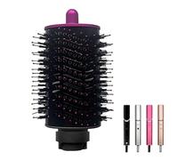 Upgraded Large Round Volumizing Brush for Shark Flex Style HD430/435/440, Big Round Brush Attachment for Root Lift, Fluffy Blowout, Smoothing Frizz & Adding Volume, Rose Red