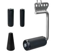 Upgraded LAT Pulldown Attachments Double D Handle,Armwrestling Handles,V Bar Cable Machine Attachments, Cable Attachments Gym Handles for Forearm, Wrist Strength Training (4 in 1 Grip)