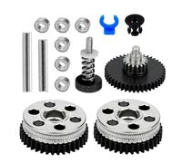 Upgraded Light Helical Teeth Large Gear Drive Extruder Gear Camouflage Metal Abrasion Resistant Drive Wheel