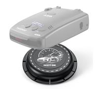 Upgraded Magnetic Radar Detector Dashboard Mount with N52 Magnets, Adhesive Holder for Escort, Uniden, Valentine One, Anti-Vibration Stable Fit, Adjustable Angle Design