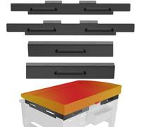 Upgraded Magnetic Wind Guards for Blackstone 22'' Griddle, Fit with Blackstone Griddle Accessories, Protect Flame, Hold Heat, Save Gas, Powder-coated Stainless Steel