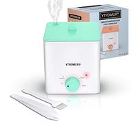 Upgraded Menstrual Cup Sterilizer, Menstrual Disc Steamer, 2 in 1 Boiling & Spray Modes, One-Click Knob Timer & Auto Shut Off, with 1 Cleaning Brush & 1 Heat Resistant Clip (Green)