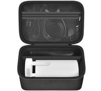 Upgraded Mini Projector Case Compatible with Magcubic HY300Pro+ / HY300PRO for ENUOSUMA HY300 ULTRA for Alwtniet Portable Projector 4K 1080P Support, Storage Organizer for Accessories-Black (Bag Only)