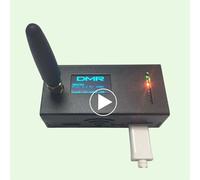 Upgraded MMDVM Hotspot Spot Assembled Radio Station OLED Antenna WiFi Digital Voice Modem P25 DMR YSF Raspbery P Zerow