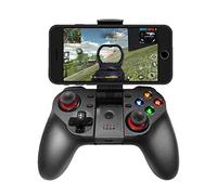Upgraded Mobile Game Controller, Wireless Bluetooth Gamepad Joystick Multimedia Game Controller Compatible with iOS Android iPhone iPad Other Phone Windows PC, Perfect for The Most Games