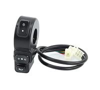 Upgraded Motorcycle Switch Turn Horn Head Light Handlebar Switch Easy Installation ABS-material For Motorbike Motorcycle Handlebar Atv