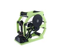 Upgraded Motorized Filament Winder Automated Process Effortless and Versatile for 3D Printer EU PLUG Green + Black