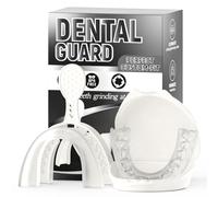 Upgraded Mouth Guard for Teeth Grinding at Night Standard Size Professional Night Guard with Matching Tray Comfortable Mouth Guard for Teeth Grinding at Night 2 Pack