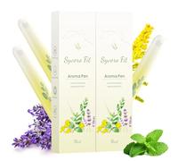 Upgraded Mullein Herbal Diffuser Pen - All-Natural with Mullein, Thyme & Mint for Lung Cleansing, Freshens Breath & Quitting Bad Habit - Up to 600 Uses (3 sticks)