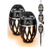 Upgraded Multi-Sync Bluetooth Speakers with Light, Outdoor Speakers Waterproof Auto-Pairing, Unique Gifts for Men, Bluetooth 5.4, 24H Playtime, Loud HD Sound, Cool Gadgets for Home/Patio/Beaches