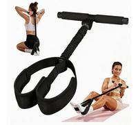 Upgraded Multifunction Pedal Resistance Band with Handle, Thickened Latex Tube Foot Pedal Device Puller Exercise Bands for Abdomen Waist Arm Core/ABS Leg Workout, Sit Up Exercise Equipment for Women