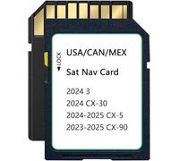 Upgraded Navigation SD Card Map Compatible with 2025-2026 3/CX-30, 2025-2026 CX-50 / CX-70, 2024-2026 MX-5 KMV 66 EZ1B, Latest Version Navigation GPS SD Card USA/CAN/MX Map XL-KMV66Z1B