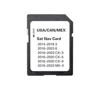 Upgraded Navigation SD Card with Latest Maps Version Compatible with 3 6 CX-3 CX-5 CX-9 MX-5 2014-2023 USA/Canada/Mexico New Maps