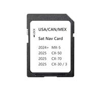 Upgraded Navigation SD Card with Latest Maps Version Compatible with 3 CX-30 CX-50 CX-70 MX-5 2024 2025 USA/Canada/Mexico New Maps