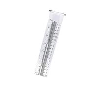 Upgraded Outdoor Rain Gauges Meter Featuring Large Number & Blue Water Effect for Easy Reading & Installation Outdoor Gauges