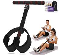 Upgraded Pedal Resistance Band with Handles, Foot Pedal Resistance Bands for Women, Core Abs Leg Training, Exercise Bands for Full Body Workout Fitness, Home Gym Equipment, Pilates & Physical Therapy
