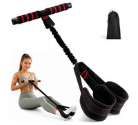 Upgraded Pedal Resistance Bands with Handles, for Full Body Training, Core, ABS, Legs, Glutes, Arms, Pilates, Physical Therapy, Strength Sit Up Equipment for Home Workout, Women Exercise Bands