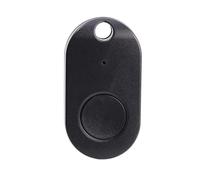 Upgraded Portable Bluetooth Intelligent Anti-Lost Device Mini Item Finder GPS Tracking for Luggages Kid Pet Tracker(Black)