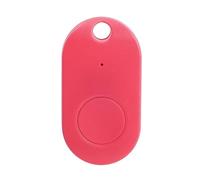 Upgraded Portable Bluetooth Intelligent Anti-Lost Device Mini Item Finder GPS Tracking for Luggages Kid Pet Tracker(Pink)