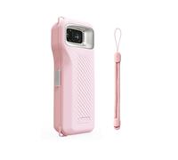 Upgraded Portable Case for DJI Osmo Pocket 4 Pro, Hard Shell Secure Lock Shockproof Drop-Proof Storage Protective Case with Filter Slots，Pink