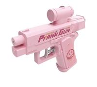 Upgraded Prank Water Gun, Prank Two-Way Waters Gun, Pranks Squirt Guns Can Spray from Front and Back, Creative Pranks Battle Toy Waters Guns Fight (Pink)