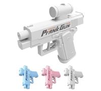 Upgraded Prank Water Gun Prank Water Sprayer Double-Sided Reverse 2025 New Compulsive Two-Way Waters Gun for Prank Lovers, Just Think About What Will Happen Next and You Will Want to Laugh (White*1)