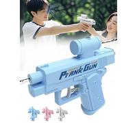 Upgraded Prank Water Gun Prank Water Sprayer Double-Sided Reverse 2025 New Compulsive Two-Way Waters Gun for Prank Lovers, Just Think About What Will Happen Next and You Will Want to Laugh (Blue*1)
