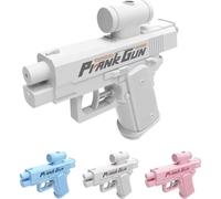 Upgraded Prank Water Gun Prank Water Sprayer Double-Sided Reverse New 2025 Compulsive Two-Way Waters Gun for Prank Lovers, Just Think About What Will Happen Next and You Will Want to Laugh(White)