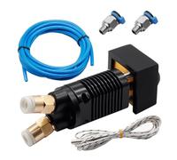 Upgraded Printer DualColor Extruder Hotend Kit 2 in 1 Out Mixed Color Extrusion Head for Printing Experiences