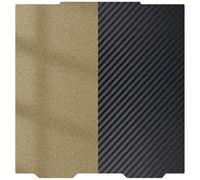 Upgraded Prusa XL PEI Build Plate Carbon Fiber Film PET Printed Bed Smooth and Textured Double Sides Platform Replacement 365x365mm for Prusa 3D Printer..