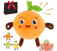 Upgraded Rechargeable Interactive Music Plush Toy, Recordable Banana Plush With Sounds, Support Clapping, Tapping And Rhythm Battle Gameplay, Perfect For Parent-Child Bonding,Family Party Moments (E)