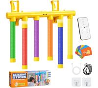 Upgraded Reflex Drop Sticks Game, 3-Speed Adjustable Catching Toy Tic Game