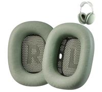 Upgraded Replacement airpods max Ear Cushions Pads Compatible with Apple AirPods Max Headphones (Green). Premium PU Leather/High-Density Foam/Strong Magnet