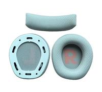 Upgraded Replacement Ear Cushions for Q100 Headsets Headband with Elasticity Sponge Better Seal and Air Circulation Ear Mattresses
