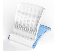 Upgraded Replacement Heads for Aquasonic Aqua Water Flosser | 6 Classic Jet Tips + Travel-Ready Storage Case Bundle | Compatible with Aqua Flosser, Pro, Elite & HDC Pro Models