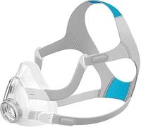 Upgraded Replacement Set for Resmed Airfit F20 with Cushion, Variants Headgear, Frame, Clips Great-Value & Quick-Disconnect- Covers Nose and Mouth (Small Cushion Set)