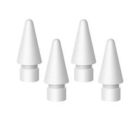 Upgraded Replacement Tip for Apple Pencil Pro/1st/2nd Gen/USB-C&Logitech Crayon,No Wear Out Fine Point Precise Control Pen Like Nibs for iPad Pro/Air/Mini Pencil-4 Pack