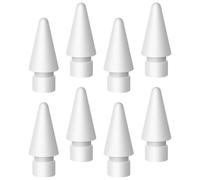 Upgraded Replacement Tip for Apple Pencil Pro/1st/2nd Gen/USB-C&Logitech Crayon,No Wear Out Fine Point Precise Control Pen Like Nibs for iPad Pro/Air/Mini Pencil-8 Pack